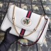 Gucci Rajah Medium White Shoulder Bag