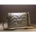 Gucci White GG Marmont Medium Matelasse Shoulder Bag