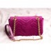 Gucci Pink GG Marmont Small Velvet Shoulder Bag