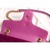 Gucci Pink GG Marmont Small Velvet Shoulder Bag