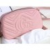 Gucci Pink GG Marmont Small Camera Shoulder Bag