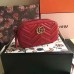 Gucci Red GG Marmont Small Camera Shoulder Bag