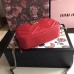 Gucci Red GG Marmont Small Camera Shoulder Bag