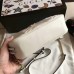 Gucci White GG Marmont Small Camera Shoulder Bag