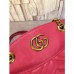 Gucci Red GG Marmont Medium Matelasse Tote Bag