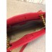 Gucci Red GG Marmont Medium Matelasse Tote Bag