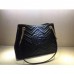 Gucci Black GG Marmont Medium Shopping Bag