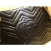 Gucci Black GG Marmont Medium Shopping Bag