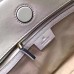 Gucci White GG Marmont Medium Shopping Bag