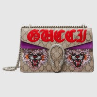 Gucci Dionysus Small Shoulder Bag With Cat Appliques