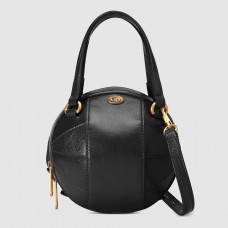 Gucci Black Basketball Shaped Mini Shoulder Bag