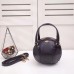 Gucci Black Basketball Shaped Mini Shoulder Bag