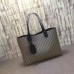 Gucci Black Reversible GG Medium Tote