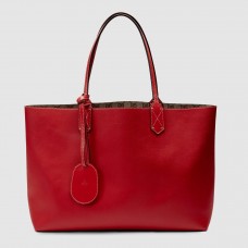 Gucci Red Reversible GG Medium Tote