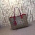 Gucci Red Reversible GG Medium Tote
