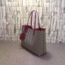 Gucci Red Reversible GG Medium Tote