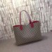 Gucci Red Reversible GG Medium Tote