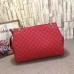 Gucci Red Signature Large Shoulder Bag