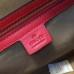 Gucci Red Signature Large Shoulder Bag
