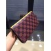 Louis Vuitton Damier Ebene Canvas Zippy Wallet Evasion M61360