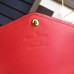 LOUIS VUITTON SARAH WALLET MONOGRAM VERNIS Cherry M90208