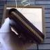 LOUIS VUITTON ZIPPY WALLET MONOGRAM VERNIS Black