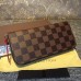 LOUIS VUITTON CLEMENCE WALLET Damier Ebene Canvas N60534