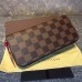 LOUIS VUITTON CLEMENCE WALLET Damier Ebene Canvas N60534