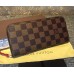 LOUIS VUITTON CLEMENCE WALLET Damier Ebene Canvas N60534