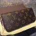 LOUIS VUITTON CLEMENCE WALLET Rose Ballerine M61298