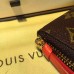 LOUIS VUITTON CLEMENCE WALLET Chili Red M60743