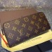 LOUIS VUITTON CLEMENCE WALLET Chili Red M60743