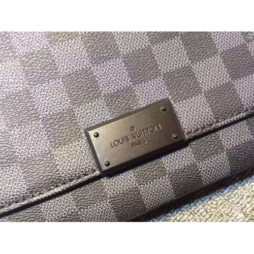 LOUIS VUITTON Shoulder Bag N41260 District PM Damier Grafitto Canvas B –