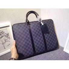 LOUIS VUITTON PORTE-DOCUMENTS VOYAGE Damier Graphite Canvas N41125