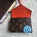 LOUIS VUITTON WALLET 2016 M62151 ORANGE