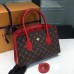 Louis Vuitton Florinem 42270 Monogram Canvas and Leather Red 2017(1c018-71306)