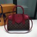 Louis Vuitton Florinem 42270 Monogram Canvas and Leather Dark Red 2017(1c108-711306)