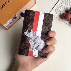 Louis Vuitton N63349  rhinoceros Card Holder FOR MEN 2017(1c108-711401)
