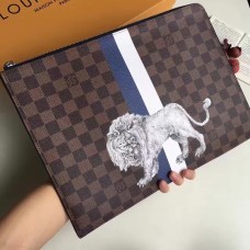 Louis Vuitton N63349  lion Card Holder FOR MEN 2017(1c108-711406)
