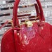 Louis Vuitton Alma BB Bag Red 2015