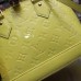 Louis Vuitton Alma BB Bag Yellow 2015