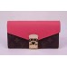 LOUIS VUTTON PALLAS WALLET Rose Litchi M58417