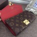 LOUIS VUTTON PALLAS WALLET Cherry M58414