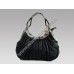 LOUIS VUITTON Cowskin Handbag in BLACK