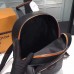 Louis Vuitton Josh Backpack Bag N42403 Damier Graphite Canvas 2017(75504)