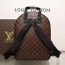 Louis Vuitton Josh Backpack Bag M41530 Monogram Macassar Canvas 2016(75505)