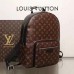 Louis Vuitton Josh Backpack Bag M41530 Monogram Macassar Canvas 2016(75505)