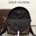 Louis Vuitton Josh Backpack Bag M41530 Monogram Macassar Canvas 2016(75505)