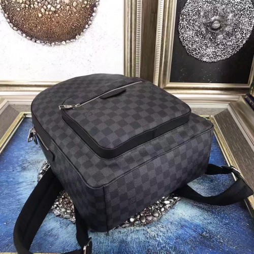 Replica Louis Vuitton N42403 Josh Backpack Damier Graphite Canvas For Sale