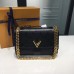 Louis Vuitton Very Chain Bag M42899 Black 2017(75806)